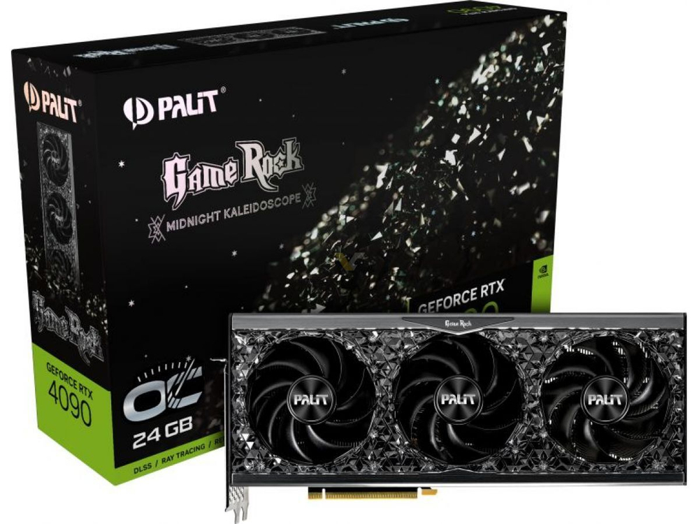 Видеокарта RTX4090 24576Mb Palit GAMEROCK OC 24G PCI-E 4.0 (NED4090S19SB-1020G) RTL