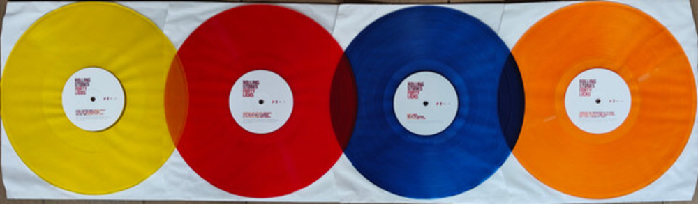 The Rolling Stones / Forty Licks (Coloured Vinyl)(Limited Edition)(4LP)