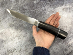 Нож Север Большой, кованая 95х18, черный граб, ПМ