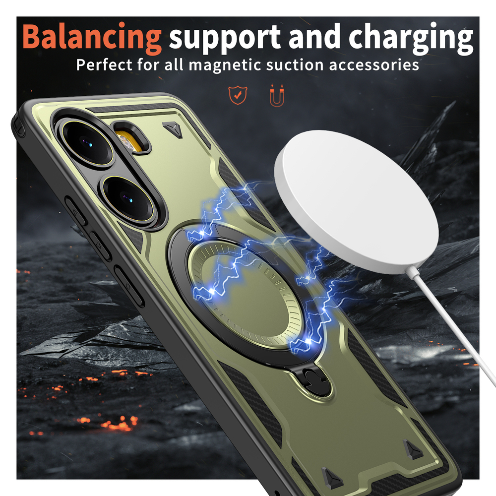 Чехол Magneto Case с кольцом для Poco X7 Pro 5G