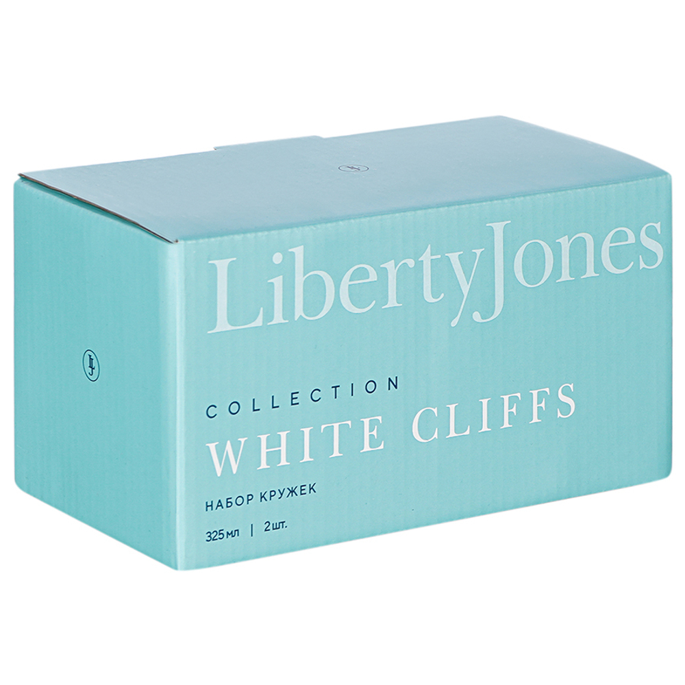 Набор кружек 2шт 325мл Liberty Jones White Cliffs