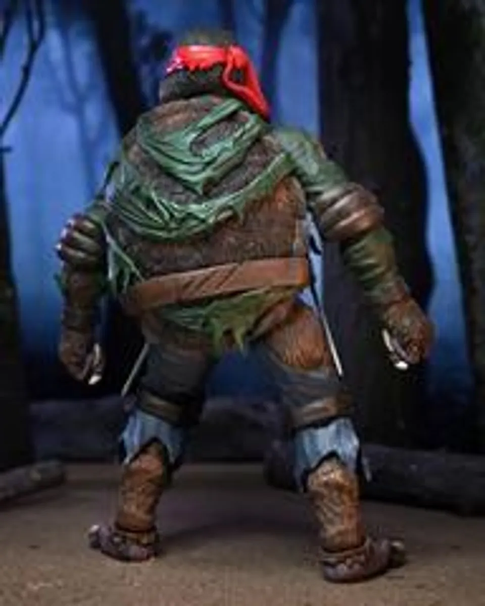Фигурка NECA Universal Monsters x Teenage Mutant Ninja Turtles: Raphael as The Wolf Man