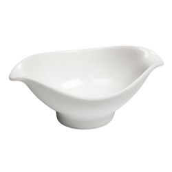 Соусник 65 мл 10,2*6 см h4 см Mini Mix овальный белый фарфор P.L. Proff Cuisine [6]