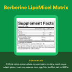 Natural Factors, берберин LipoMicel Matrix, 60 капсул