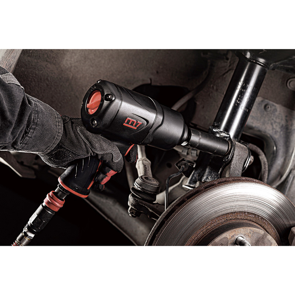 MIGHTY SEVEN (NC-4233QH) Гайковерт пневматический ударный 1/2", 1152 Нм, система «EZ Grease»