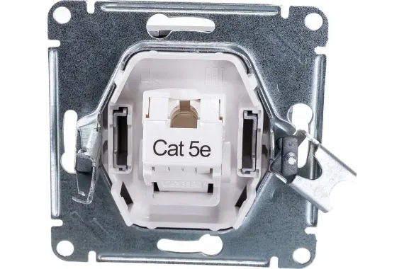 Розетка RJ45 Systeme Electric ATLASDESIGN алюминий 36513