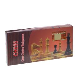 GAEM Игра настольная 3 в 1 (шахматы, шашки, нарды), L29 W14,5 H3 см