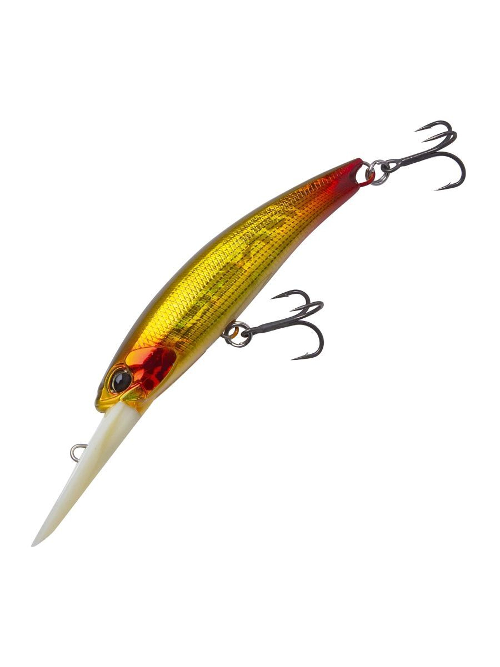 Воблер DUO Realis Fangbait 100DR, ACC3519 Mat Yellow Bone, 100 мм, 17,5 г, плавающий, минноу