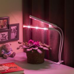 Светильник для растений на прищепке ЭРА FITO-20W-АLED красно-синего спектра 12 Вт | Интерьерные фито светильники