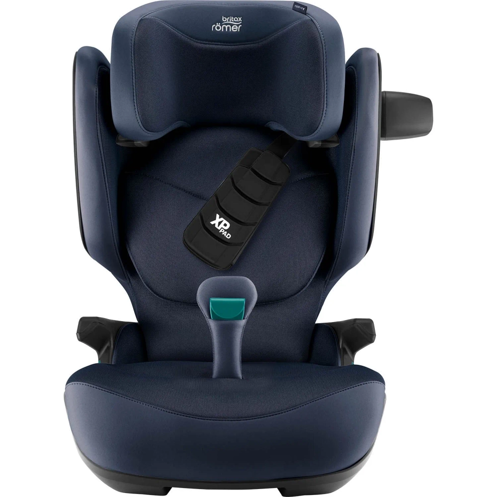 Автокресло 2/3 Britax Roemer KIDFIX PRO i-SIZE Style Night Blue, от3,5 до 12 лет, 15-36 кг (100-150 см), isofix, синий