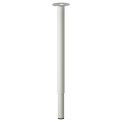 IKEA OLOV  (ИКЕА ОЛОВ)  -  Ножка регулируемая - белый