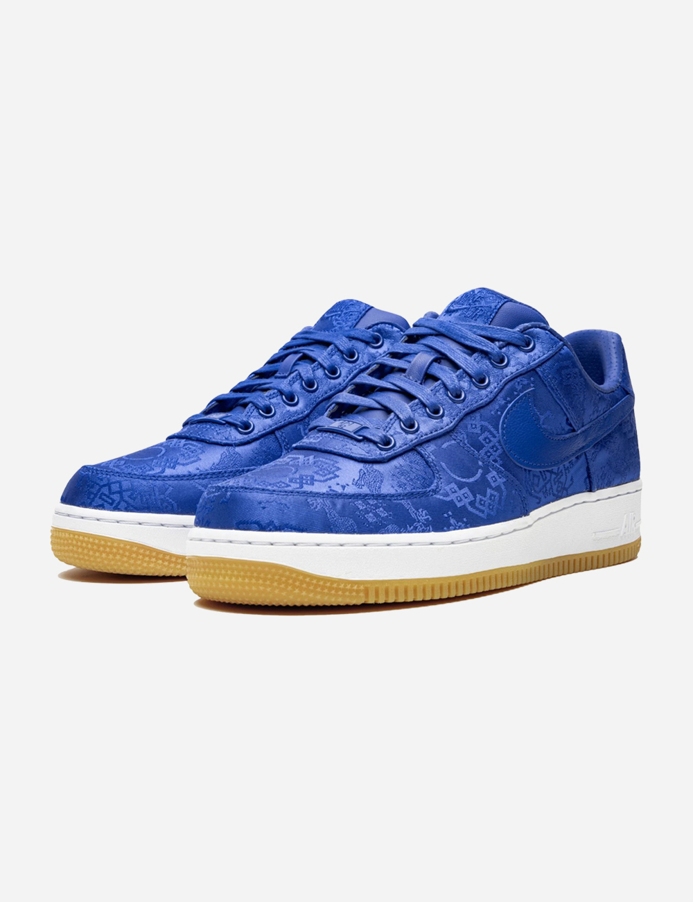 CLOT x Nike Air Force 1 "Blue Silk"