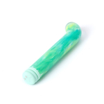 Зеленый компактный вибратор из стекла Magic Cane - 12 см. (Цвет: зеленый)