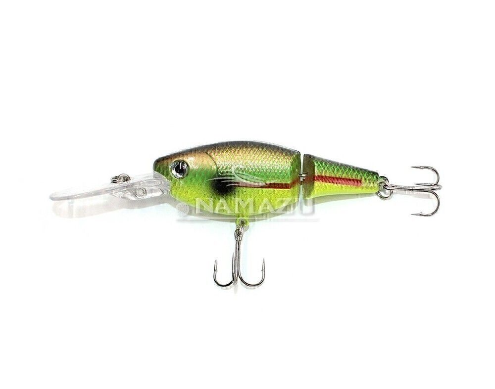 Воблер Namazu Jointed Zun Shad L-105мм 12,3г кренк составной, плавающий 0,5-2,5 м цвет 7