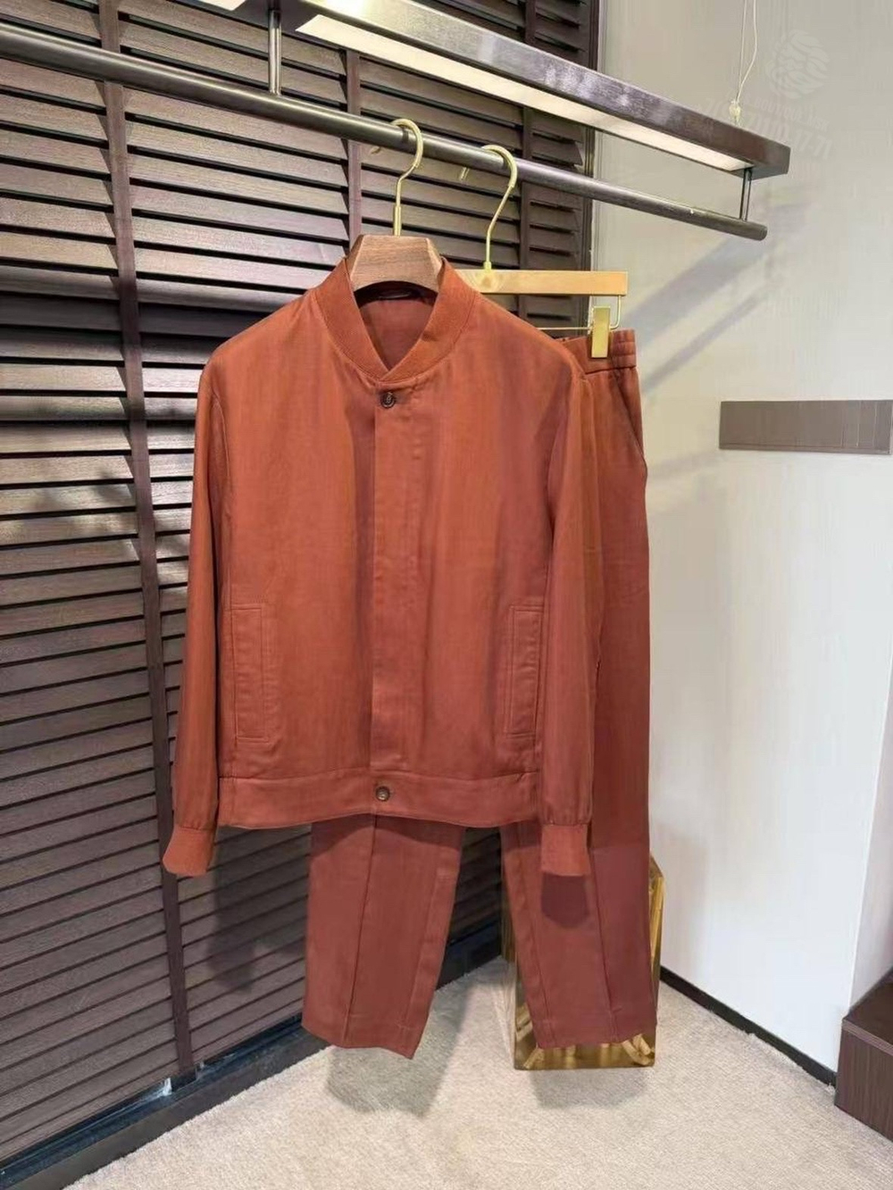 Льняной костюм Zegna
