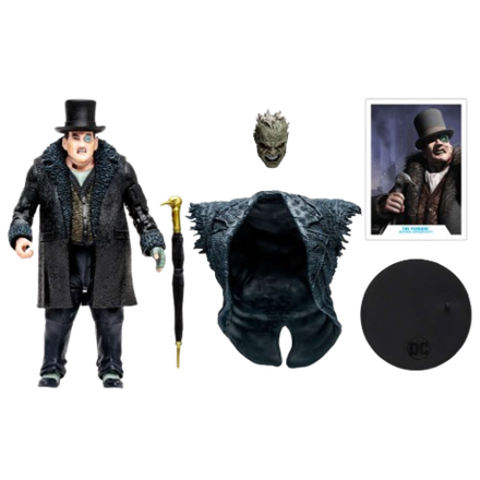 Фигурка McFarlane Toys DC Gaming Build-A Arkham City The Penguin 7"