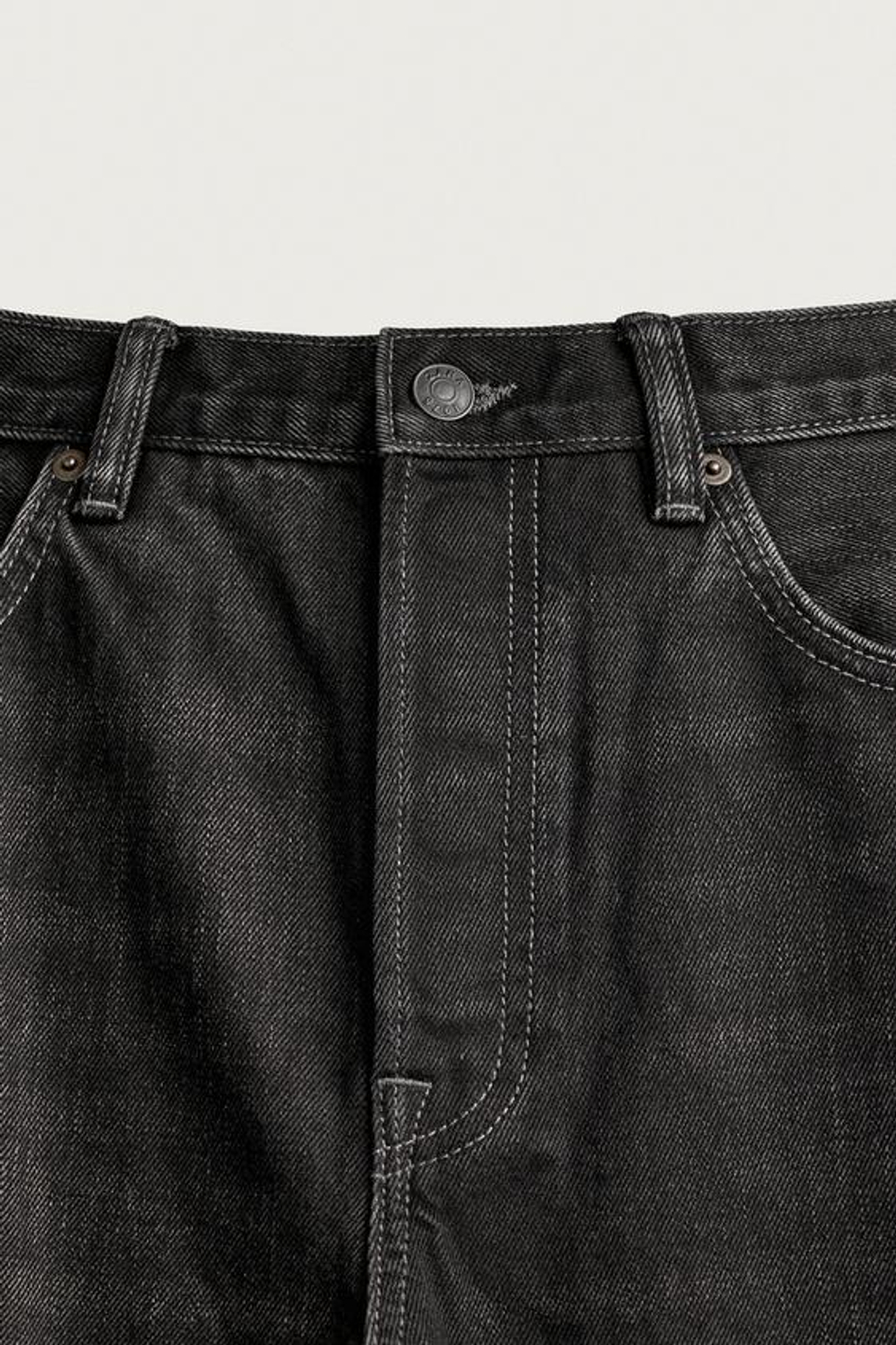 ZARA ДЖИНСЫ STRAIGHT FIT УДЛИНЕННЫЕ, ЧЕРНЫЙ