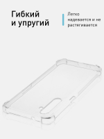 Чехол ROSCO для realme XT;realme X2 оптом (арт. RM-XT-HARD-TPU-TRANSPARENT)