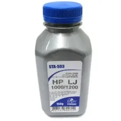Тонер для картриджей HP Q2613A/Q2624A/C7115A/Q5949, EP-26/EP-27 (150г) Black&White Standart