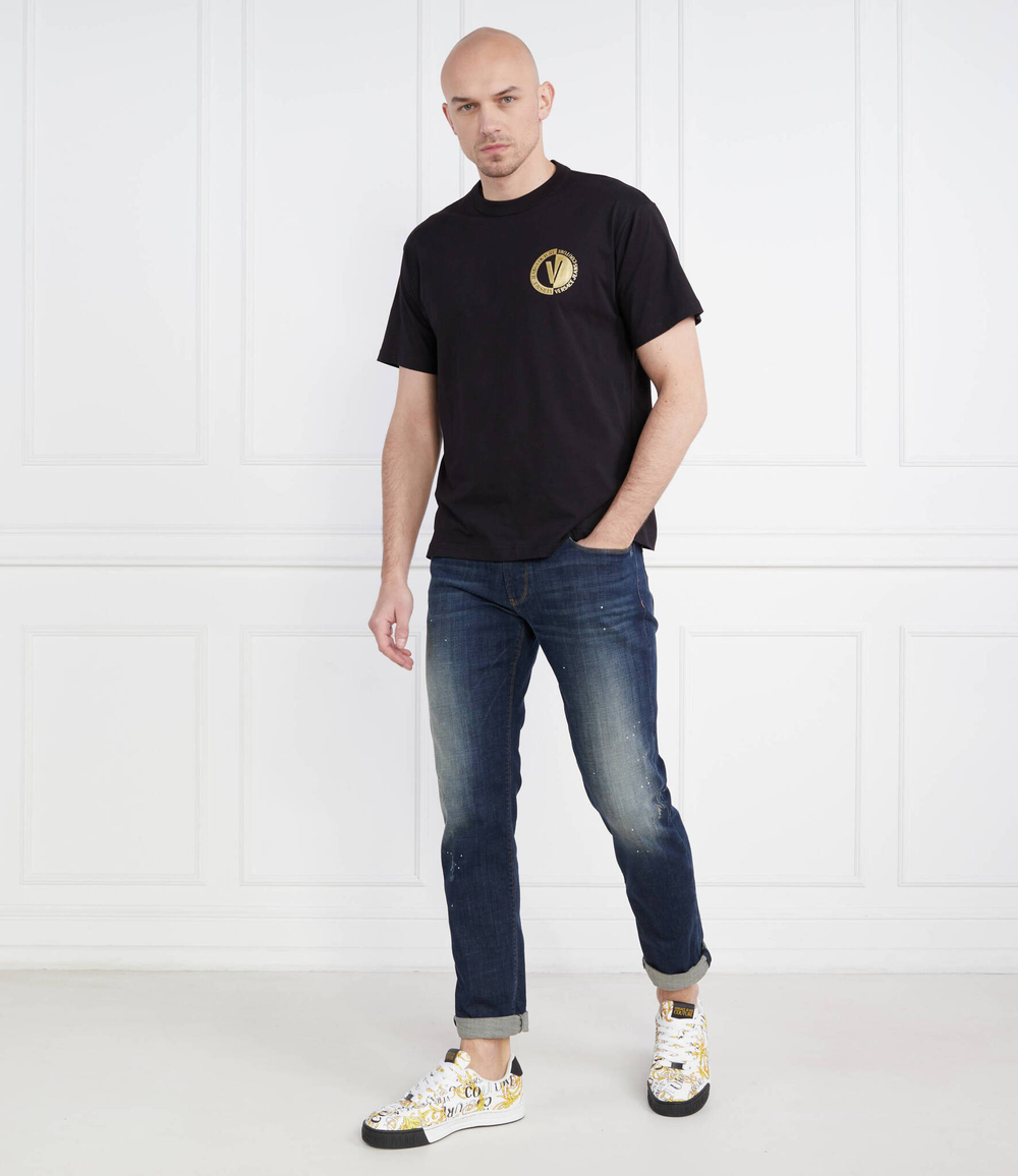 Футболка Versace Jeans Couture - черный(74GAHT10CJ00T)