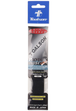 Теннисные намотки Toalson Pro Dry Over Grip 1p - черный