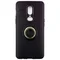 Чехол AUTO FOCUS (с держателем кольцом) OnePlus 6 (Black)