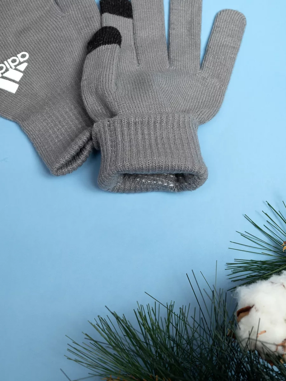 перчатки зимние трикотажные Adidas