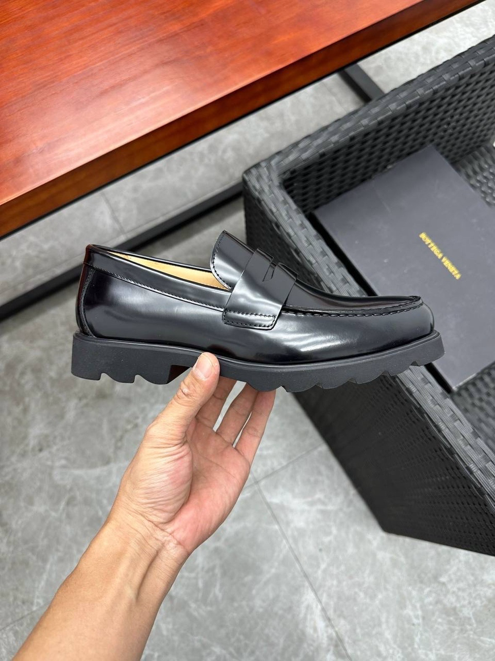 Лоферы Bottega Veneta