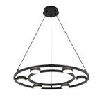8340/6 MODERNI LN26 254 черный, металл Люстра подвесная GX53 LED 6*7W 220V TORINA