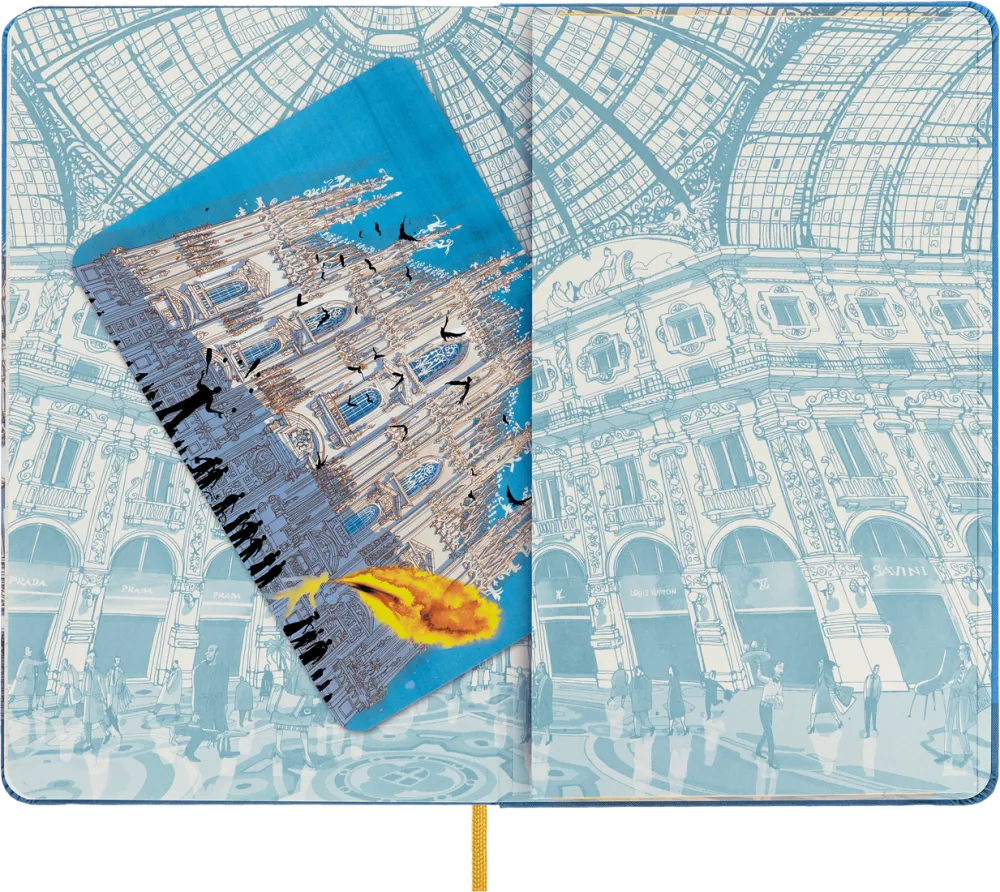 Блокнот Moleskine LE I AM MILAN Large 240 стр в линейку (LEQP060IAMI) 4