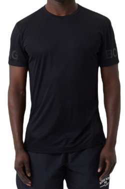 Мужская теннисная футболка Björn Borg Borg Light T-Shirt - beauty black