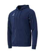 Худи на молнии ESSENTIAL Cotton Zip Hoodie, темно-синий