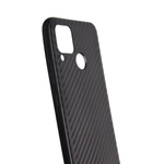 Чехол ТПУ карбон для Realme C15, 011068 Черный