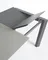 Стол Atta 120 (180) x80 антрацит, керамика