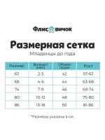 Комбинезон флисовый "Лиловый" 0+