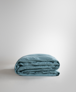 Lımasso КПБ 4 пр. Stonewashed Standart Mineral Blue пододеяльник 200*220, простынь 240*260, наволочки 50*70 2шт