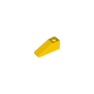Lego 50шт Кровельный Кирпич 1x3/25° верхняя часть (желтый) 428624