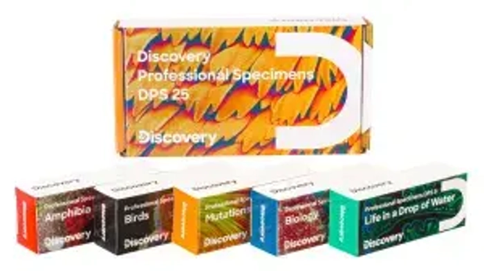 Набор микропрепаратов Levenhuk Discovery Prof DPS 5. «Мутации»