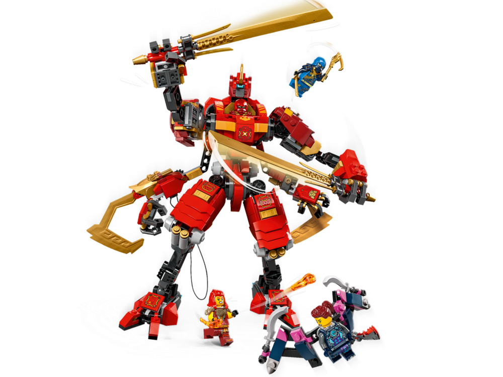 Конструктор Лего Ниндзяго Альпинист - ниндзя Кая 71812 | LEGO Ninjago Kai’s Ninja Climber Mech | Набор 623 детали 9+