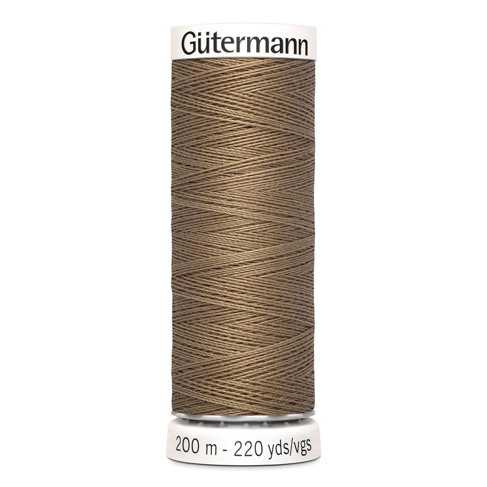 Нить Sew-All 200 м, Gutermann, 850 зеленовато-бежевый
