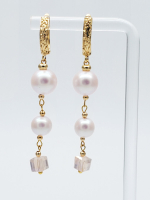 91001928 Серьги Selena Pearls