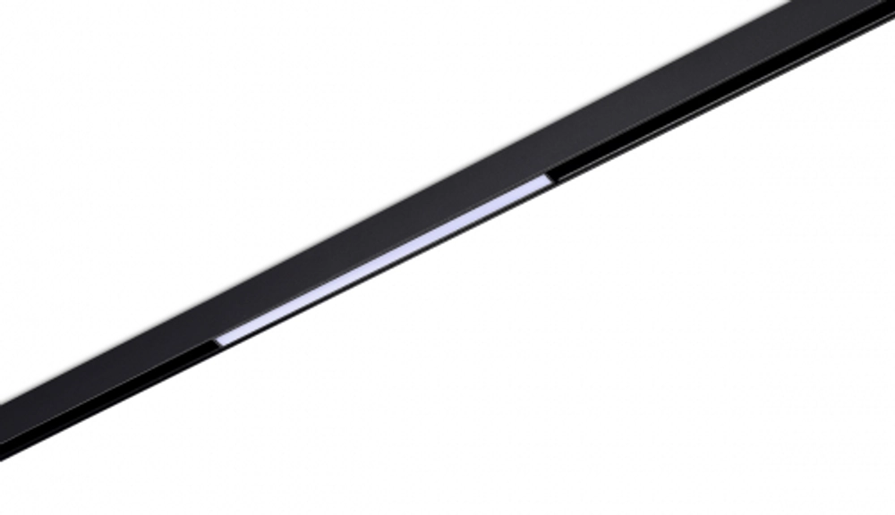 Led светильник Slim Line, Line, DC 48В 8Вт, L290xW11xH33 мм, 390Лм, 90°, 3000К, недиммируемый, IP20, Ra90, черный