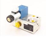 DBAW15BF2-2X/200-6EG24N9K4 - Предохранительный блок насоса Ду16 с давлением настройки до 200 бар, с разгрузкой B = открыт с электроуправлением G24