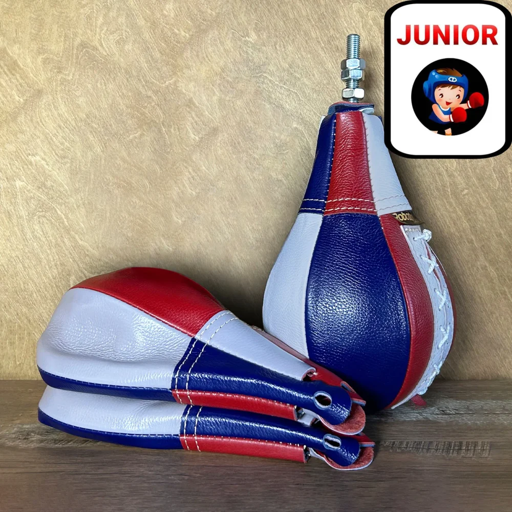 Кожаный цветной Premium чехол для груши силомера Junior