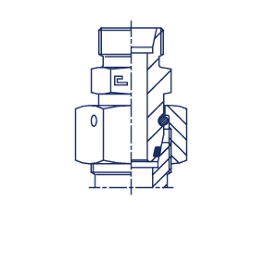 Соединение PNF DS08 42х2 (корпус)