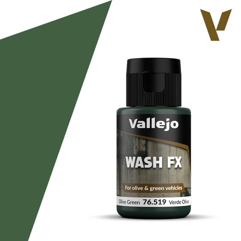 Olive Green Wash Olive Green Wash