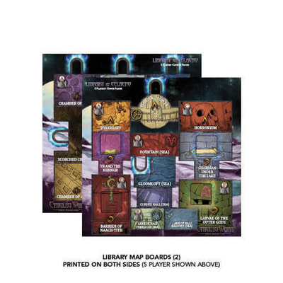 Cthulhu Wars: Great Library at Celaeno Map Expansion