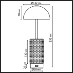 Аккумуляторный светильник Odeon Light LULU 5452/5TLA