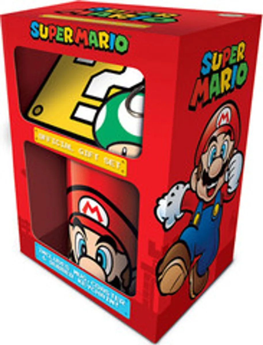 Подарочный набор Super Mario: Mario
