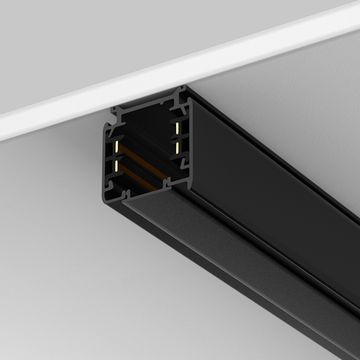 Декоративная накладка 1м TRA001DO-1B черный Accessories for tracks Unity Maytoni